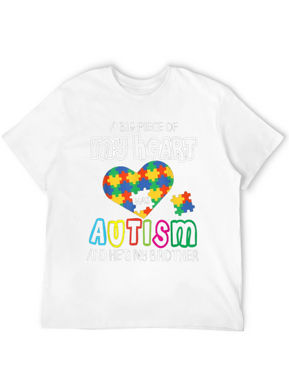 Autism Awareness T-Shirt: A Big Piece of My Heart