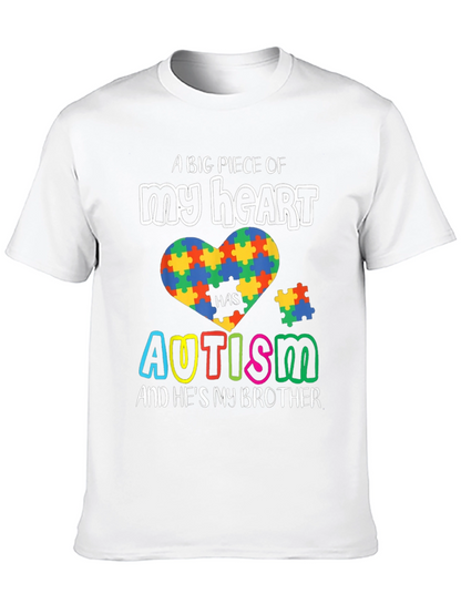 Autism Awareness T-Shirt: A Big Piece of My Heart