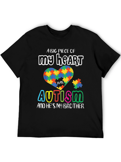 Autism Awareness T-Shirt: A Big Piece of My Heart