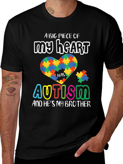 Autism Awareness T-Shirt: A Big Piece of My Heart