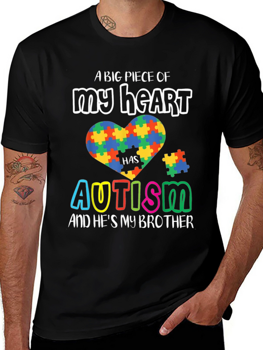 Autism Awareness T-Shirt: A Big Piece of My Heart