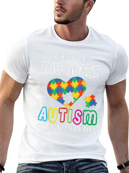 Autism Awareness T-Shirt: A Big Piece of My Heart