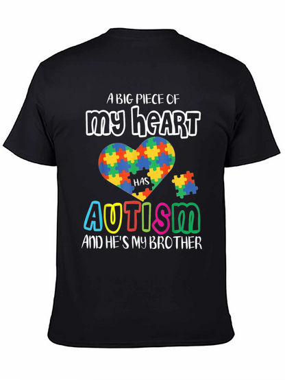 Autism Awareness T-Shirt: A Big Piece of My Heart