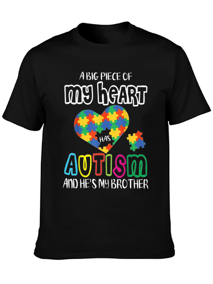 Autism Awareness T-Shirt: A Big Piece of My Heart
