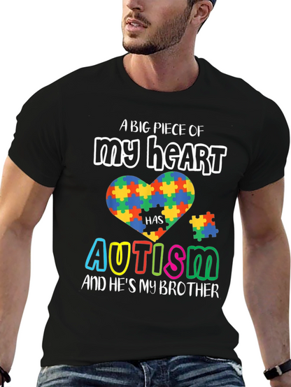 Autism Awareness T-Shirt: A Big Piece of My Heart