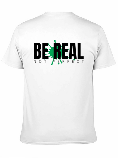 Be Real T-Shirt - Relaxed Fit Black Tee