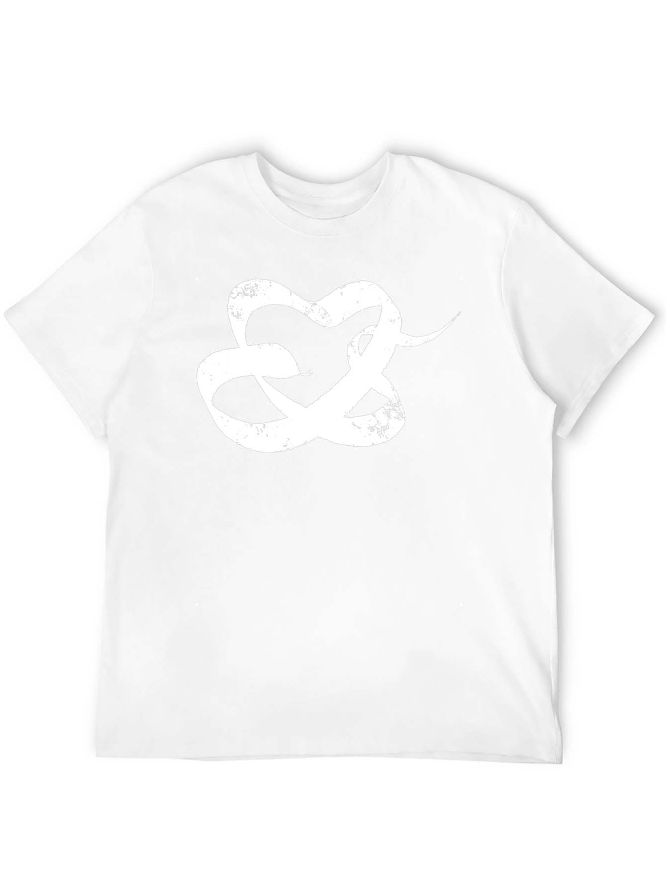 Snake Heart T-Shirt - Black Graphic Tee