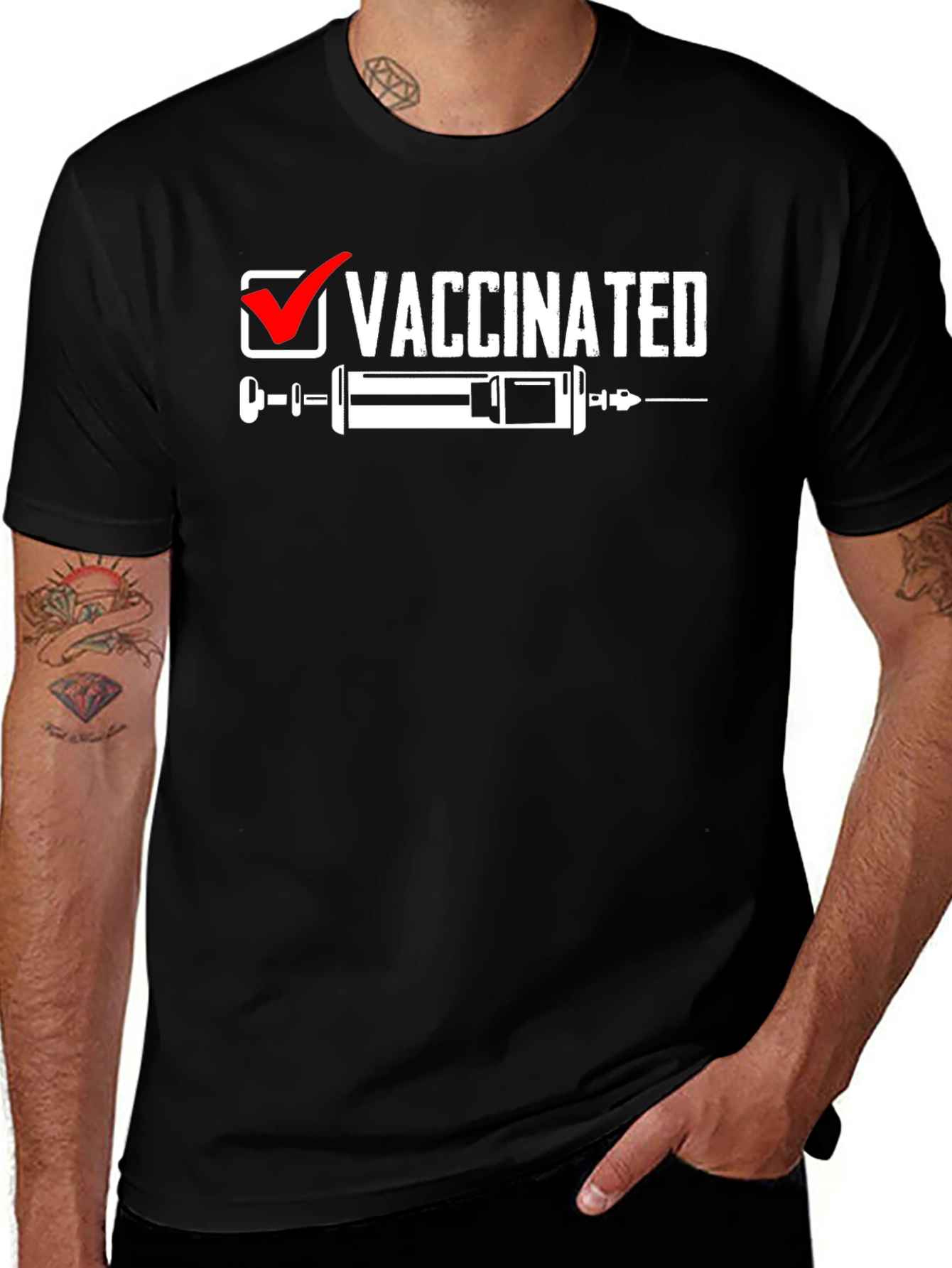 Vaccinated T-Shirt - Pro-Vaccine Awareness Tee