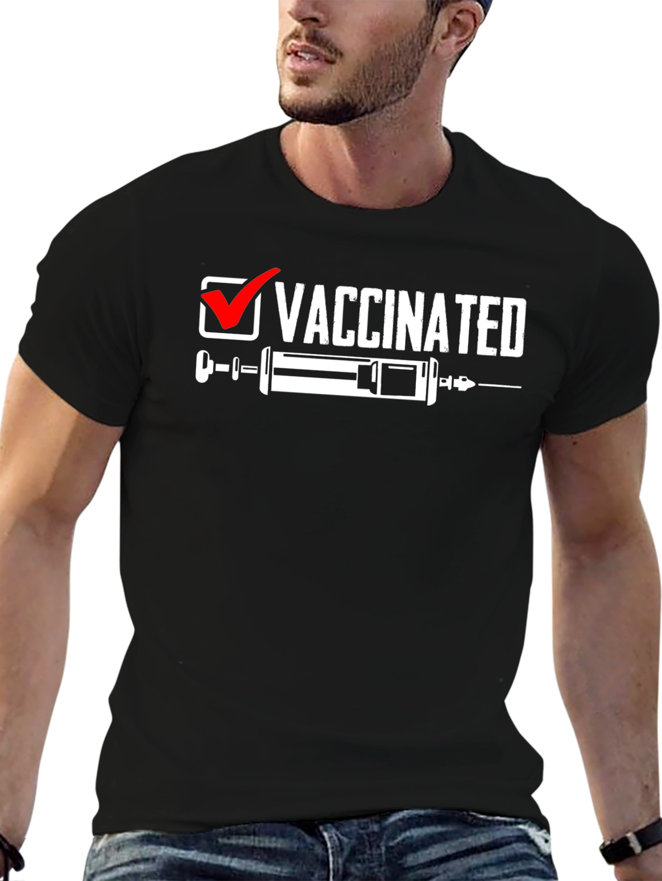 Vaccinated T-Shirt - Pro-Vaccine Awareness Tee