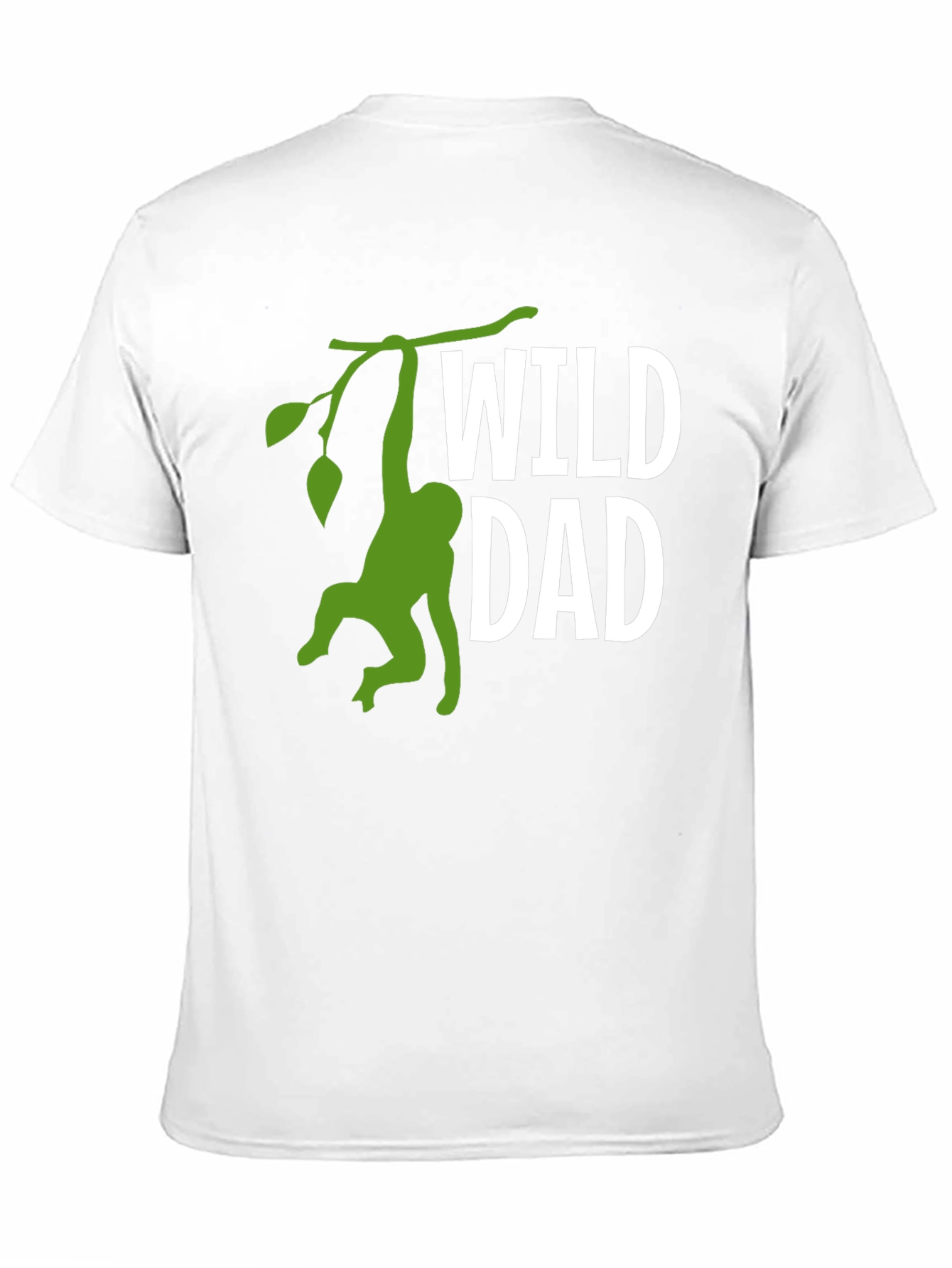 Wild Dad Monkey Graphic T-Shirt