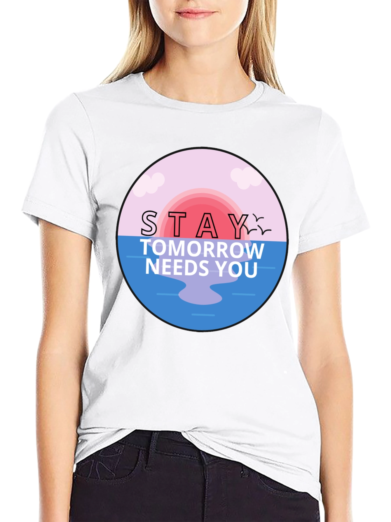 Stay Tomorrow Needs You Graphic T-Shirt