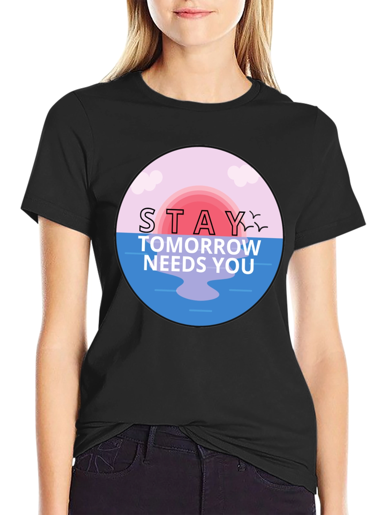 Stay Tomorrow Needs You Graphic T-Shirt