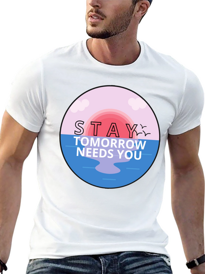 Stay Tomorrow Needs You Graphic T-Shirt