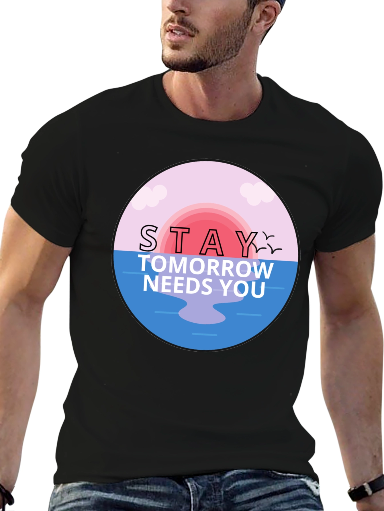 Stay Tomorrow Needs You Graphic T-Shirt