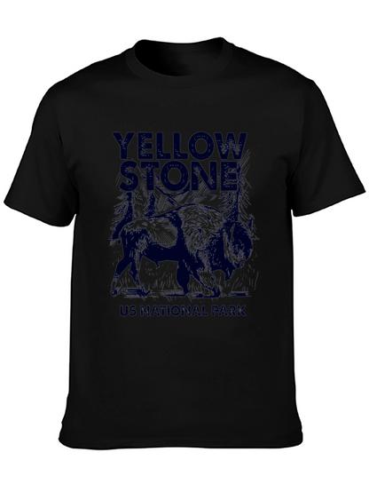 Yellowstone National Park Bison Graphic Tee