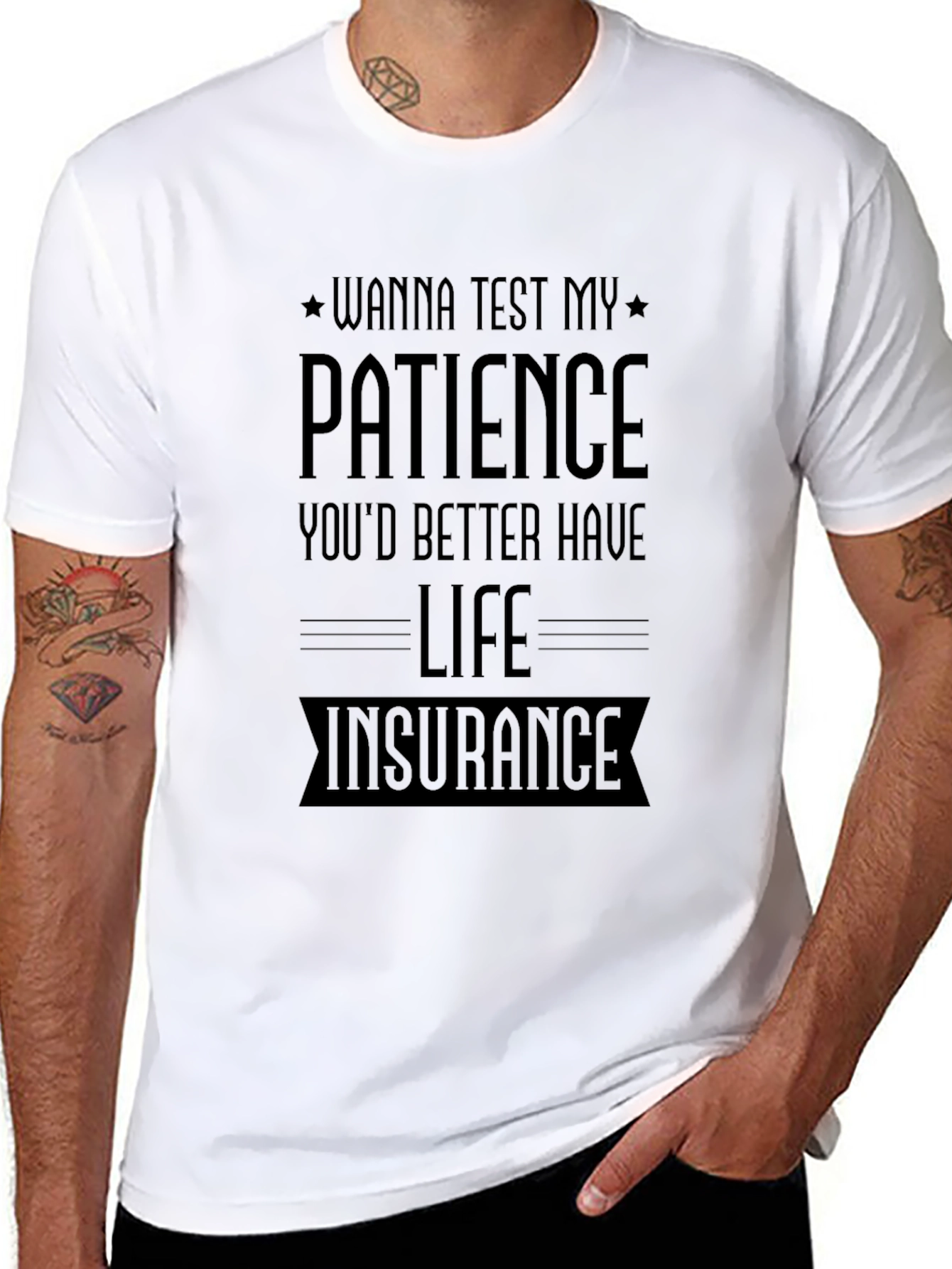Wanna Test My Patience T-Shirt