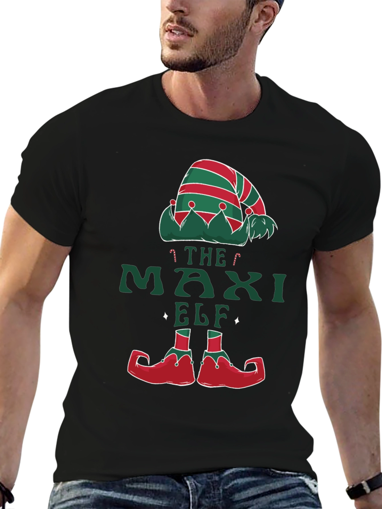 The Maxi Elf Christmas T-Shirt - Holiday Fun