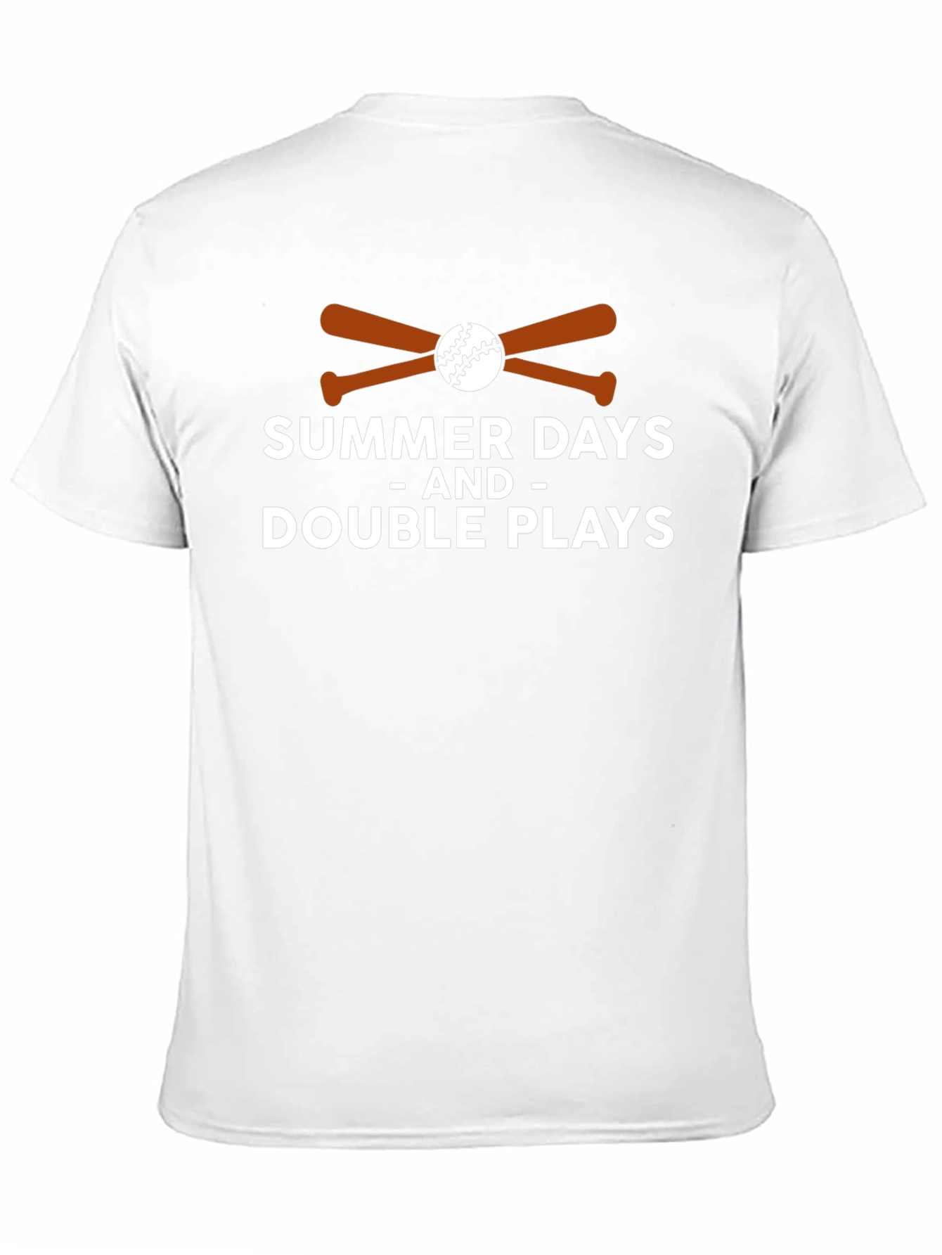 Summer Days and Double Plays Baseball T-Shirt