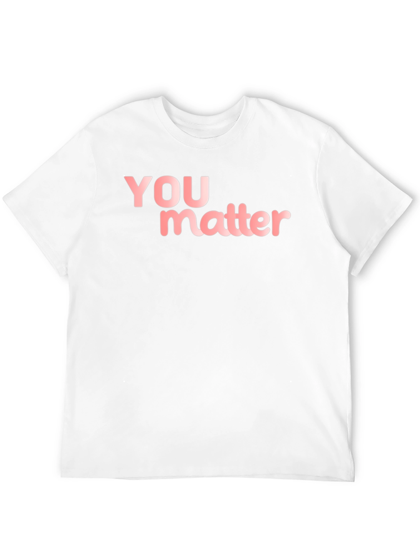You Matter Black T-Shirt