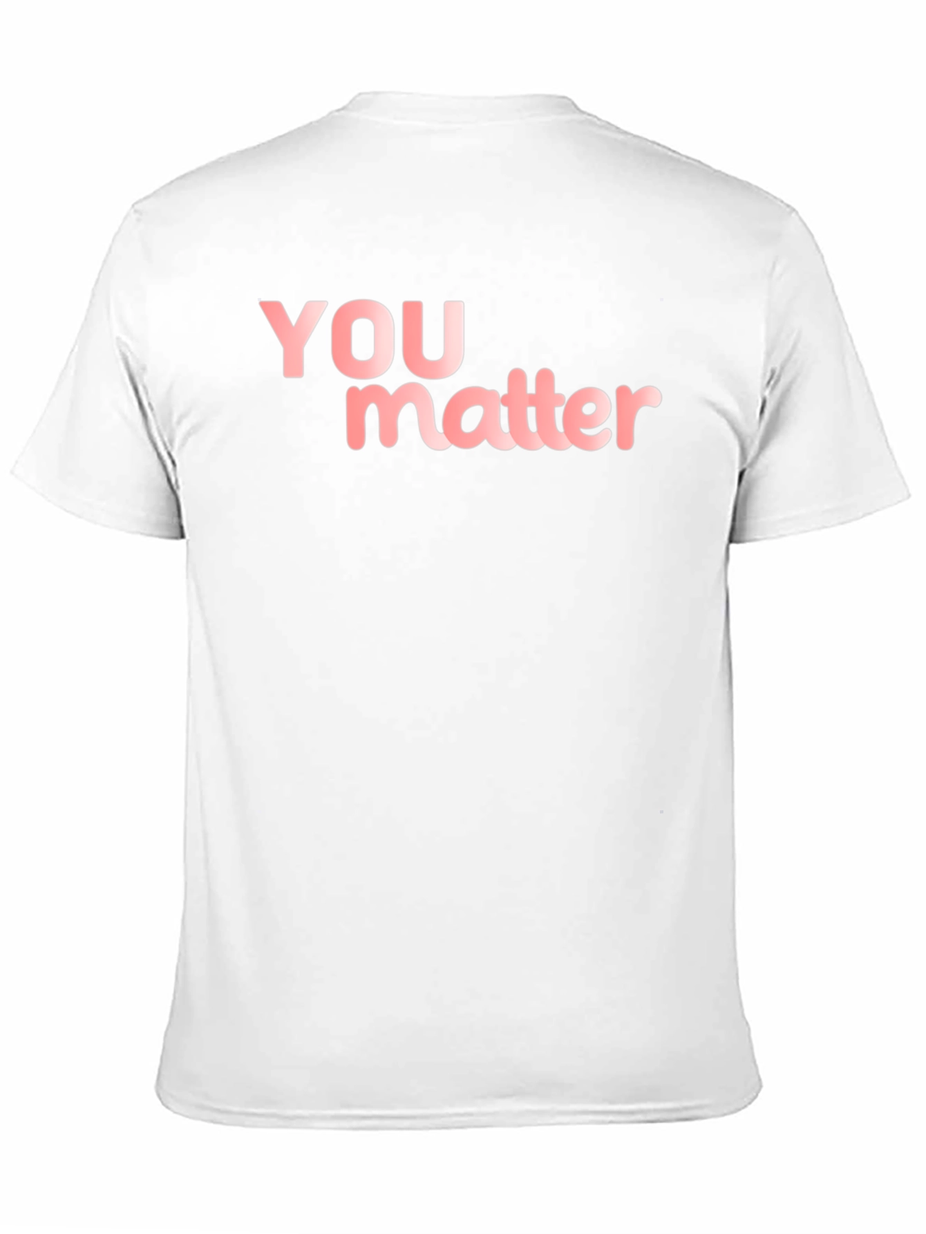 You Matter Black T-Shirt