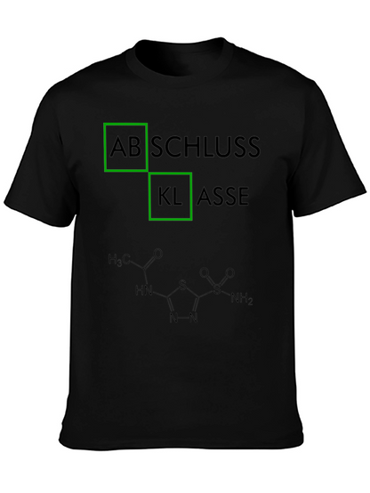 Abschlussklasse T-Shirt - Graduation Chemistry Design
