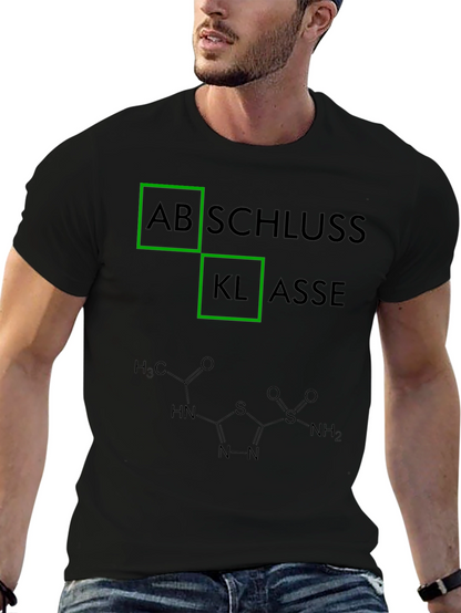 Abschlussklasse T-Shirt - Graduation Chemistry Design