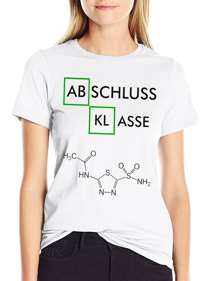 Abschlussklasse T-Shirt - Graduation Chemistry Design