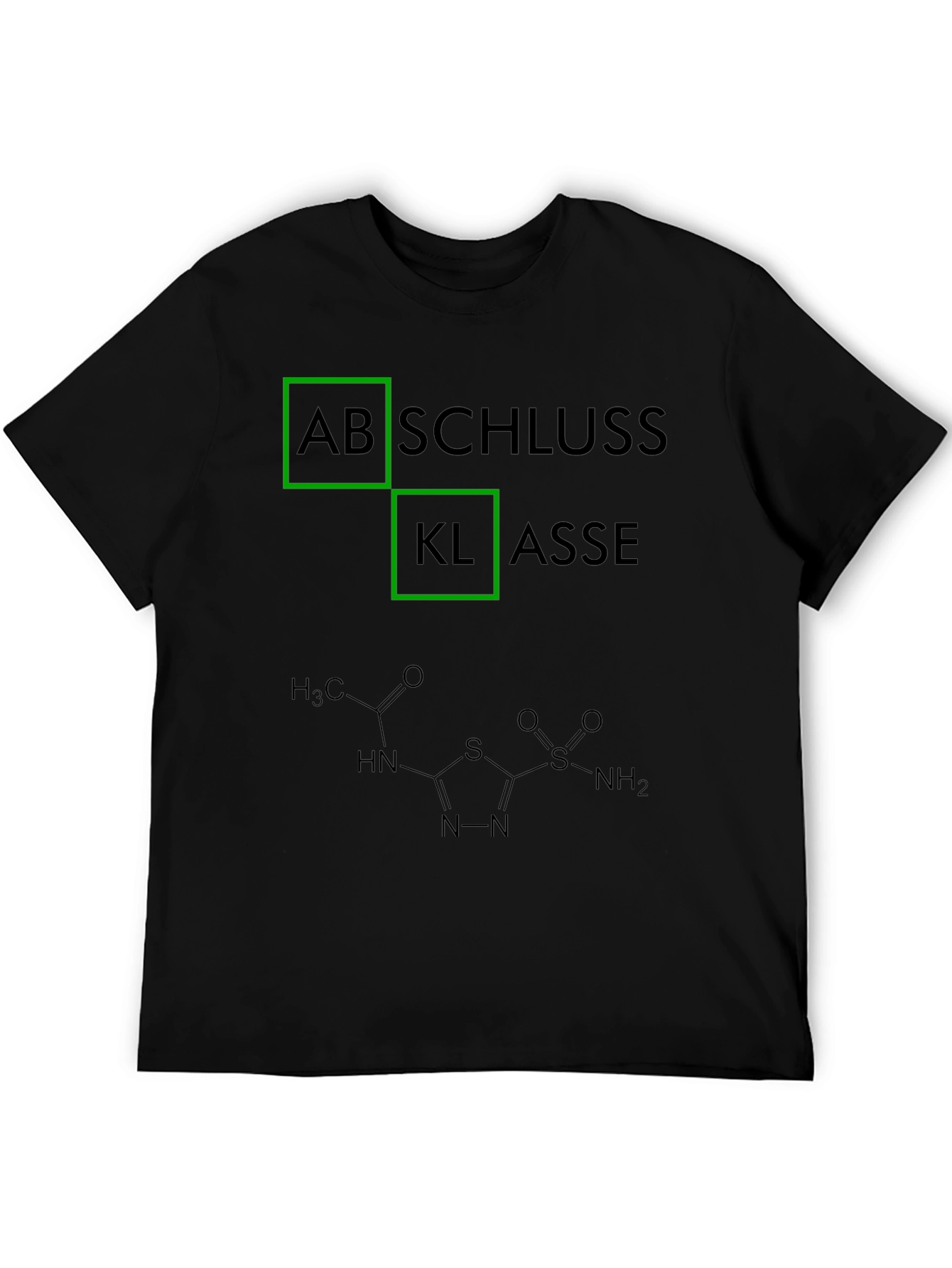 Abschlussklasse T-Shirt - Graduation Chemistry Design