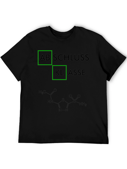 Abschlussklasse T-Shirt - Graduation Chemistry Design