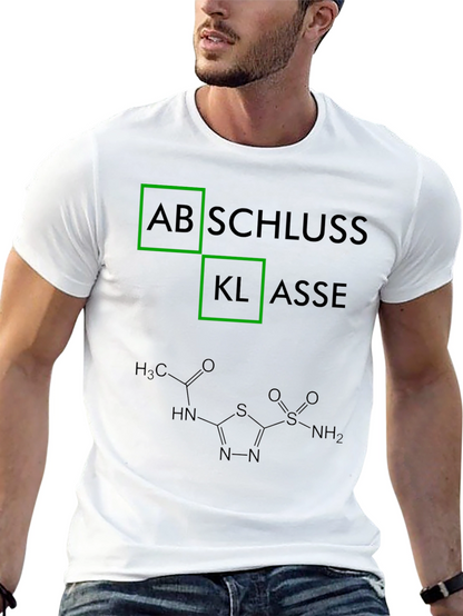 Abschlussklasse T-Shirt - Graduation Chemistry Design