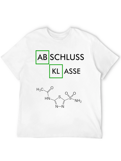 Abschlussklasse T-Shirt - Graduation Chemistry Design