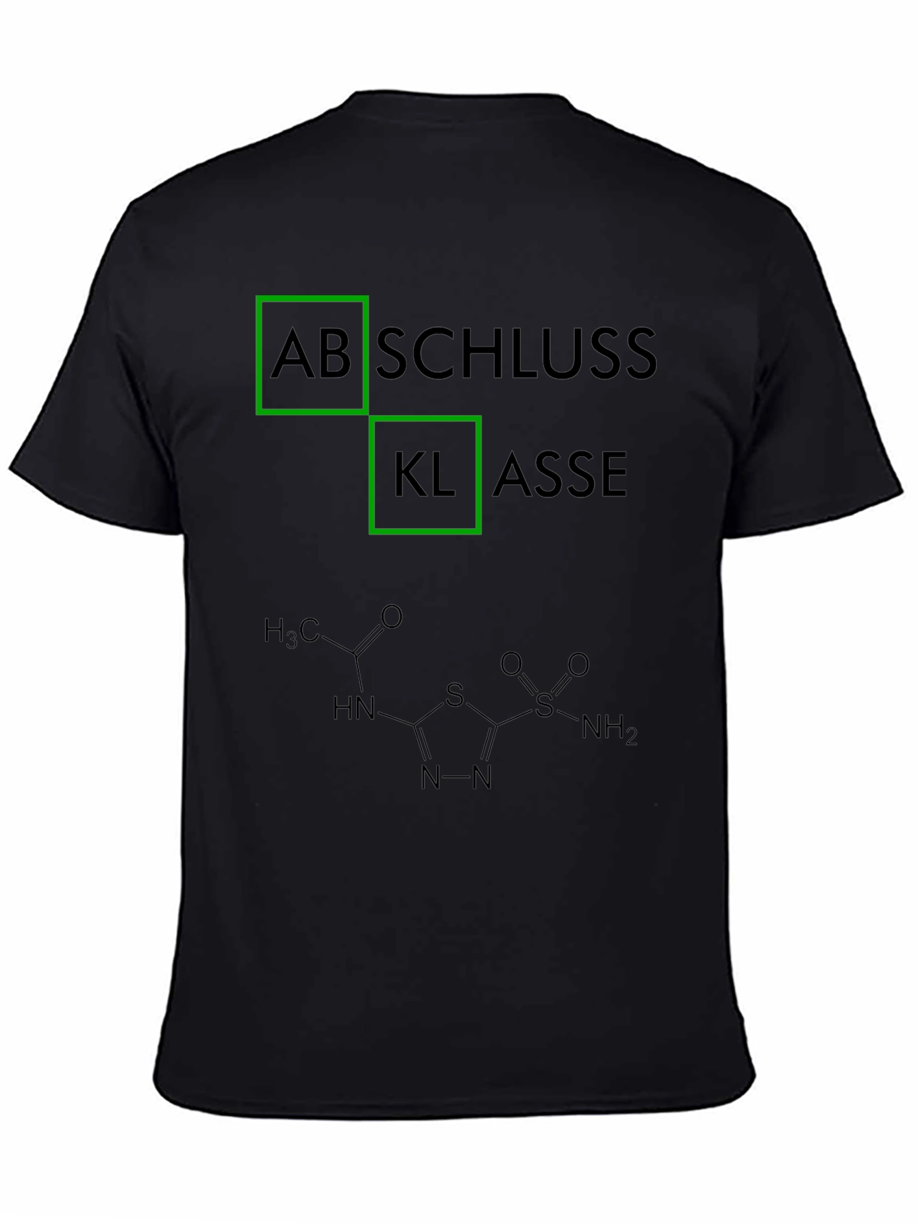 Abschlussklasse T-Shirt - Graduation Chemistry Design