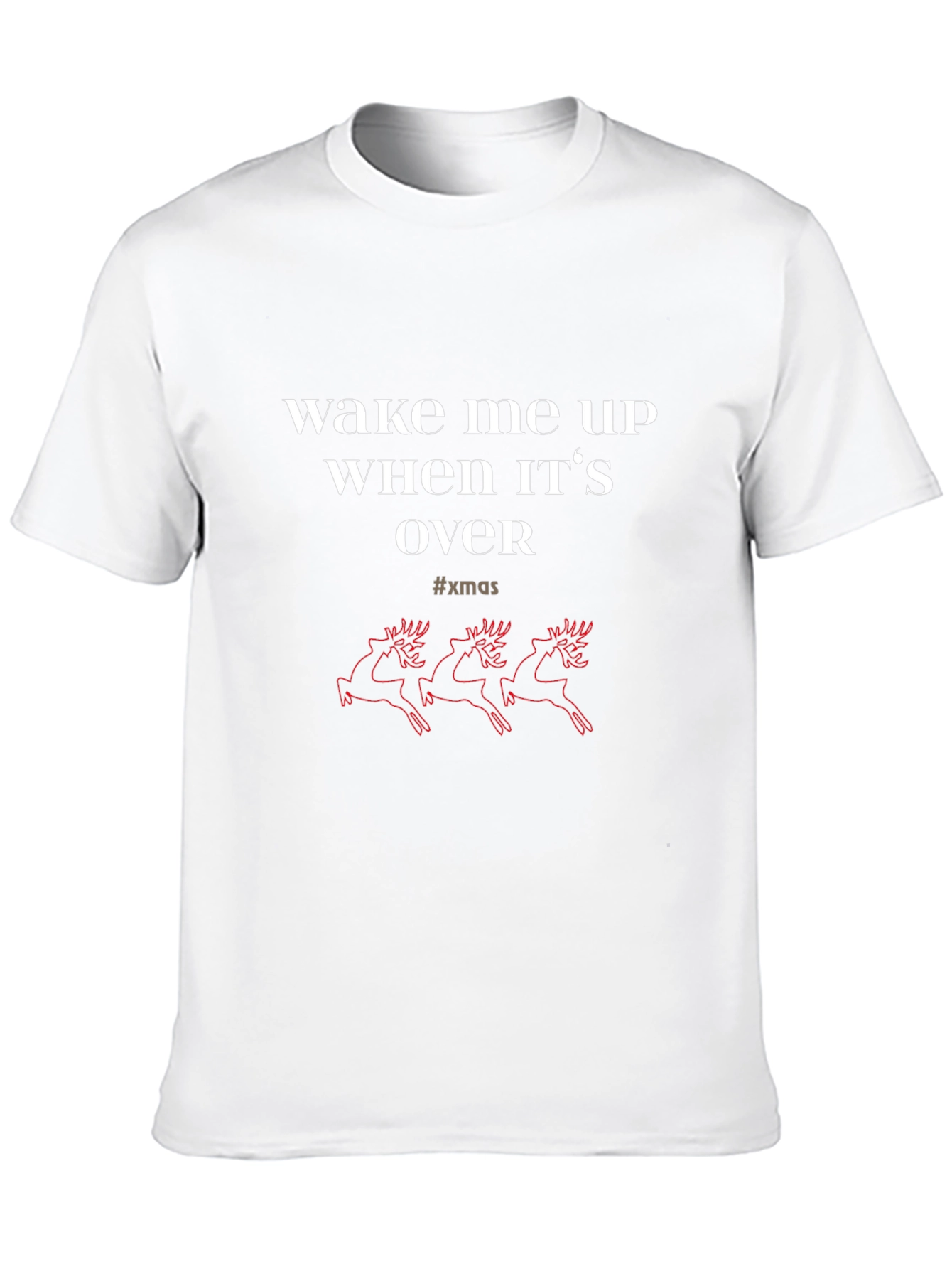 Wake Me Up When Xmas Is Over T-Shirt