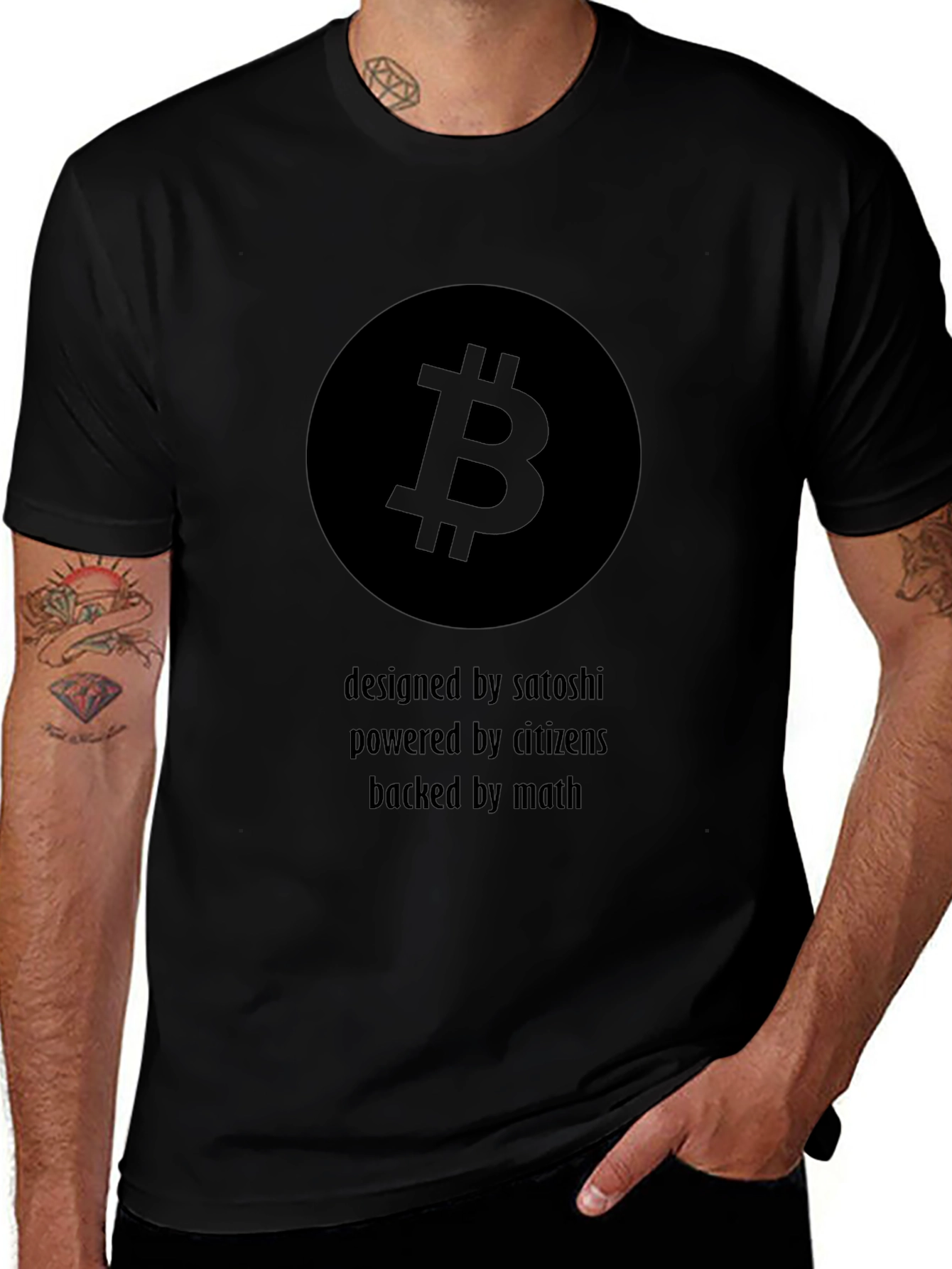 Bitcoin Crypto T-Shirt - Designed by Satoshi