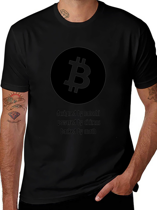 Bitcoin Crypto T-Shirt - Designed by Satoshi