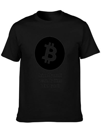 Bitcoin Crypto T-Shirt - Designed by Satoshi