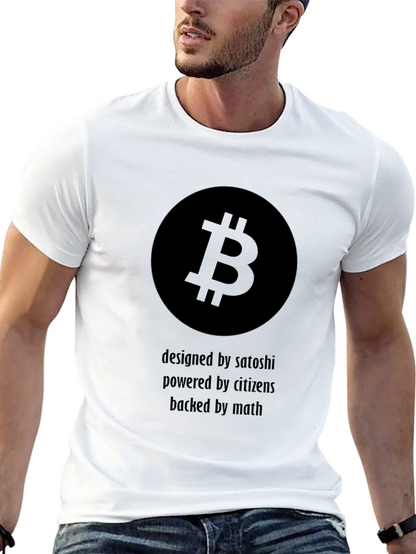 Bitcoin Crypto T-Shirt - Designed by Satoshi