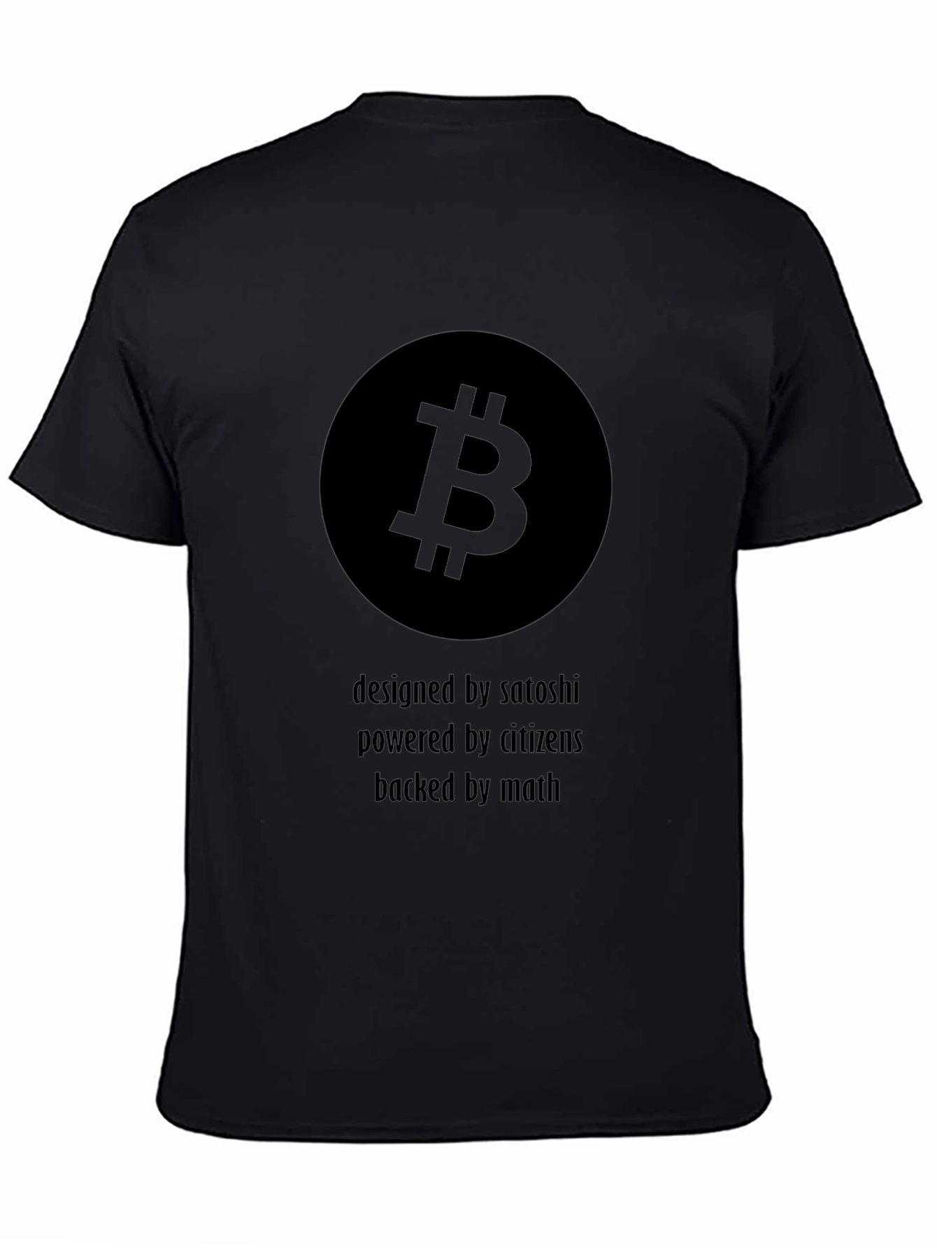 Bitcoin Crypto T-Shirt - Designed by Satoshi