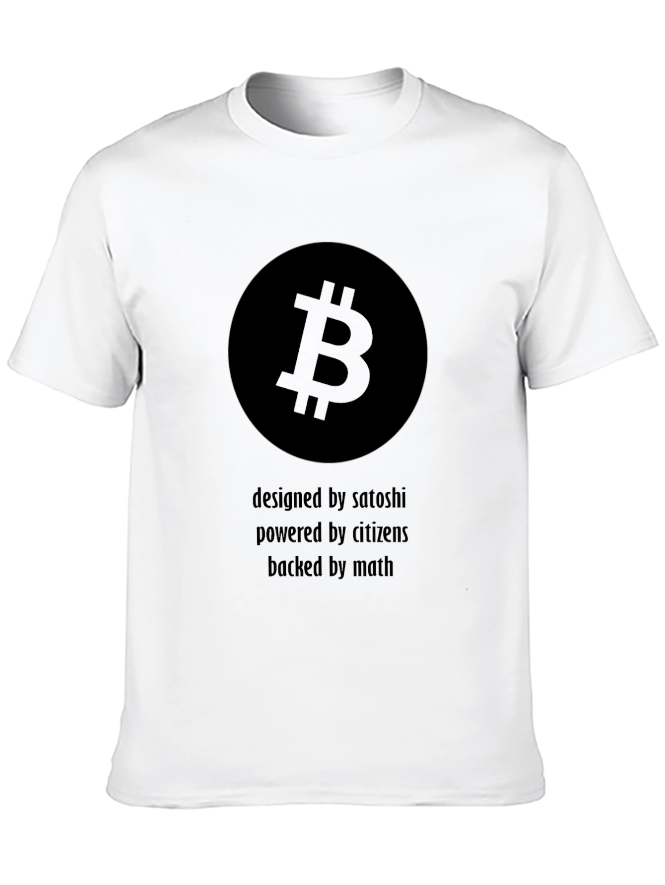 Bitcoin Crypto T-Shirt - Designed by Satoshi