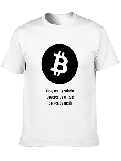Bitcoin Crypto T-Shirt - Designed by Satoshi
