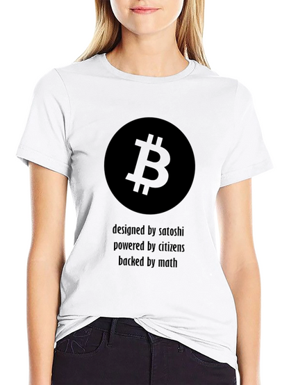 Bitcoin Crypto T-Shirt - Designed by Satoshi