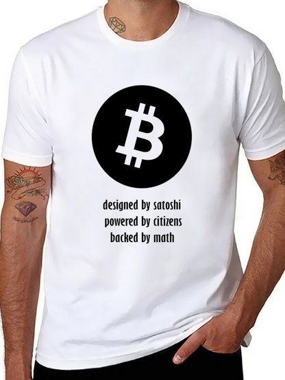 Bitcoin Crypto T-Shirt - Designed by Satoshi