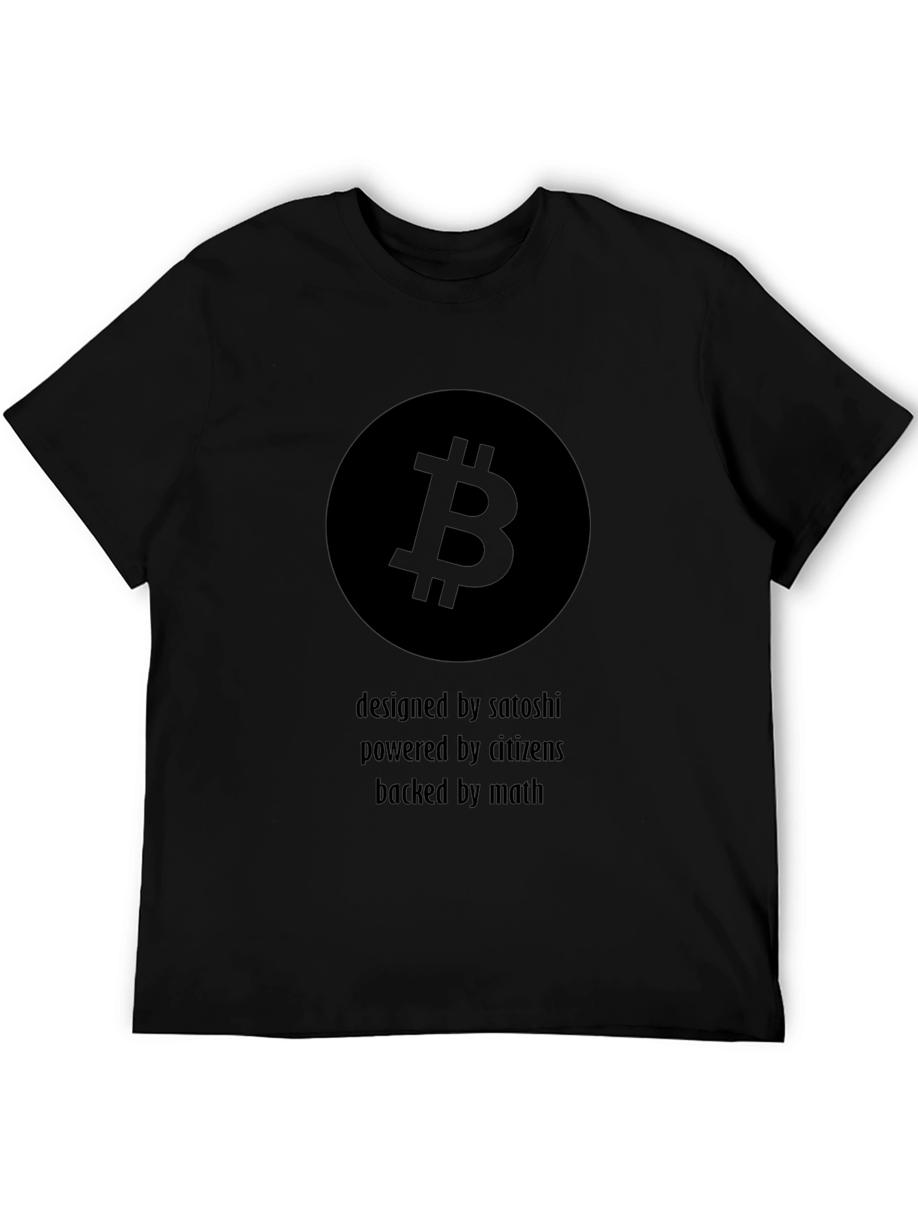 Bitcoin Crypto T-Shirt - Designed by Satoshi