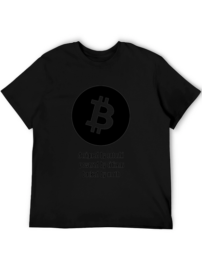 Bitcoin Crypto T-Shirt - Designed by Satoshi
