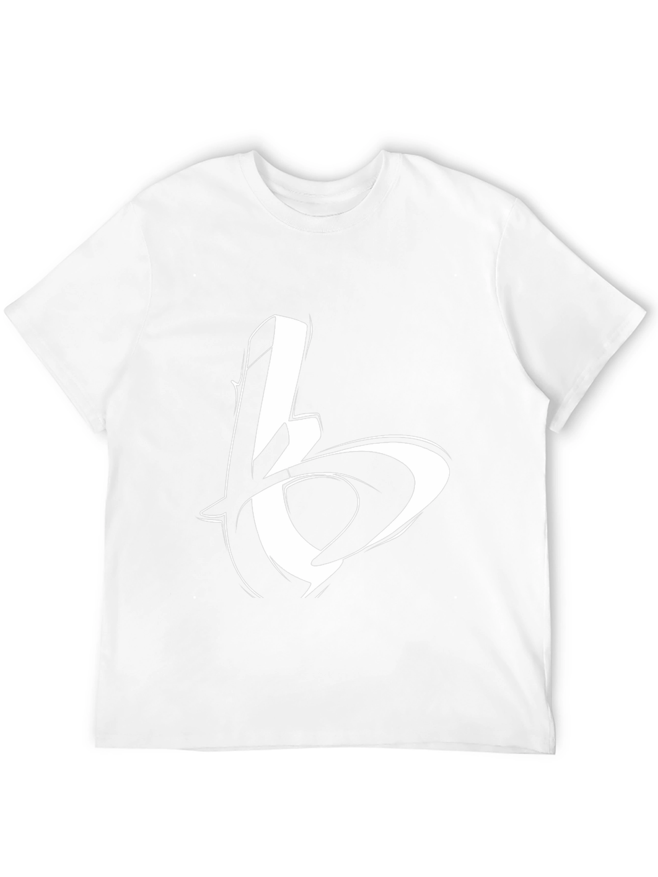 Bold Graphic Tee - Stylish Black Cotton Blend