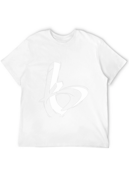 Bold Graphic Tee - Stylish Black Cotton Blend