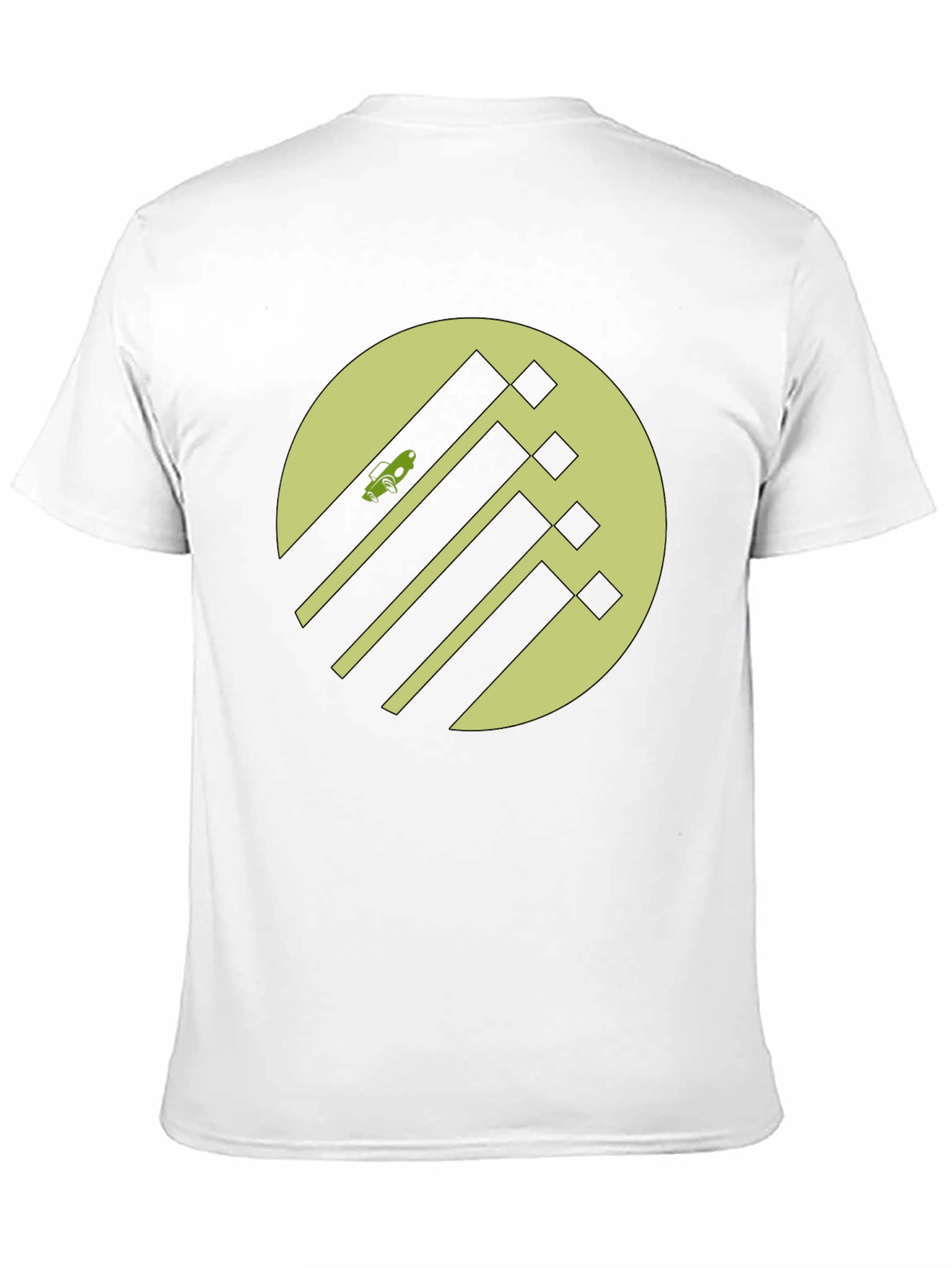 Abstract Green Car T-Shirt