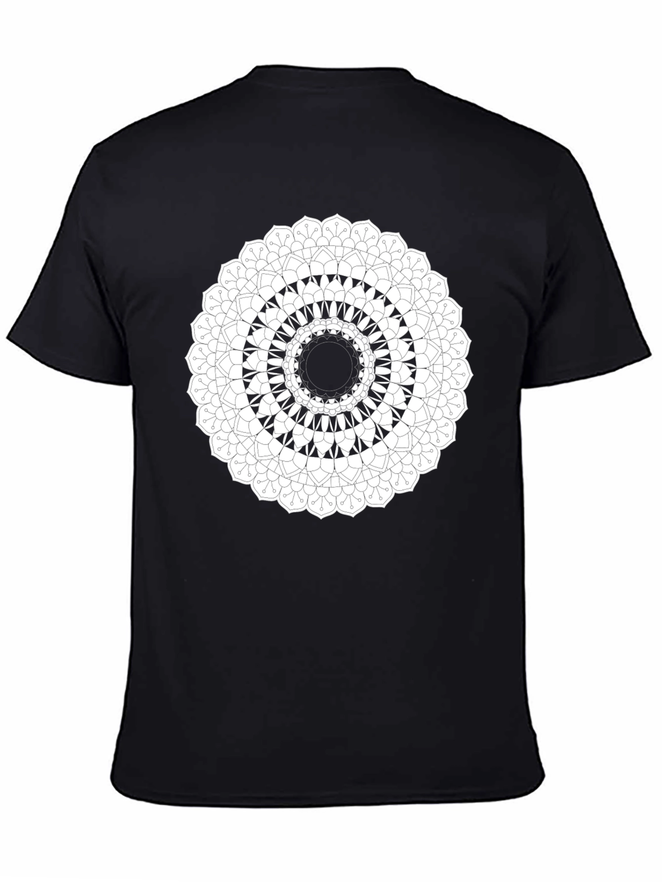 Black Mandala T-Shirt