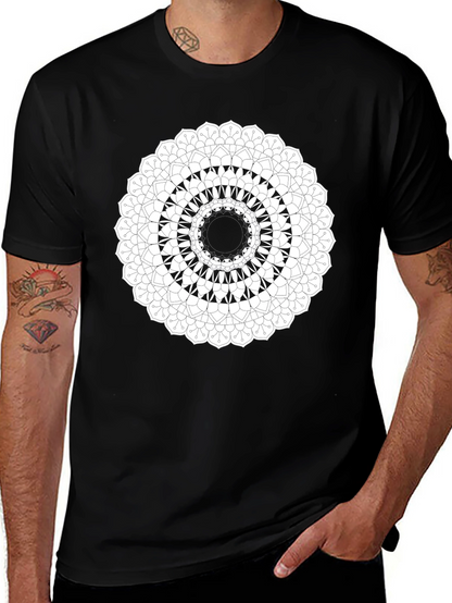 Black Mandala T-Shirt