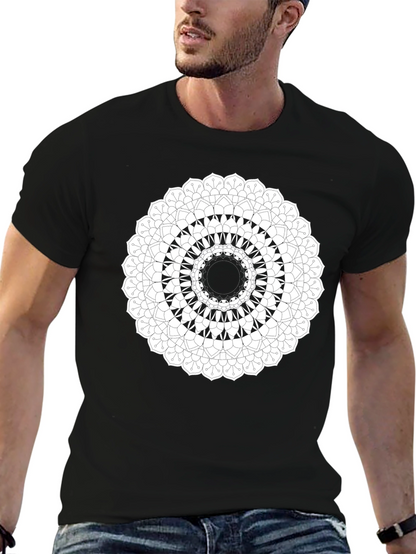 Black Mandala T-Shirt